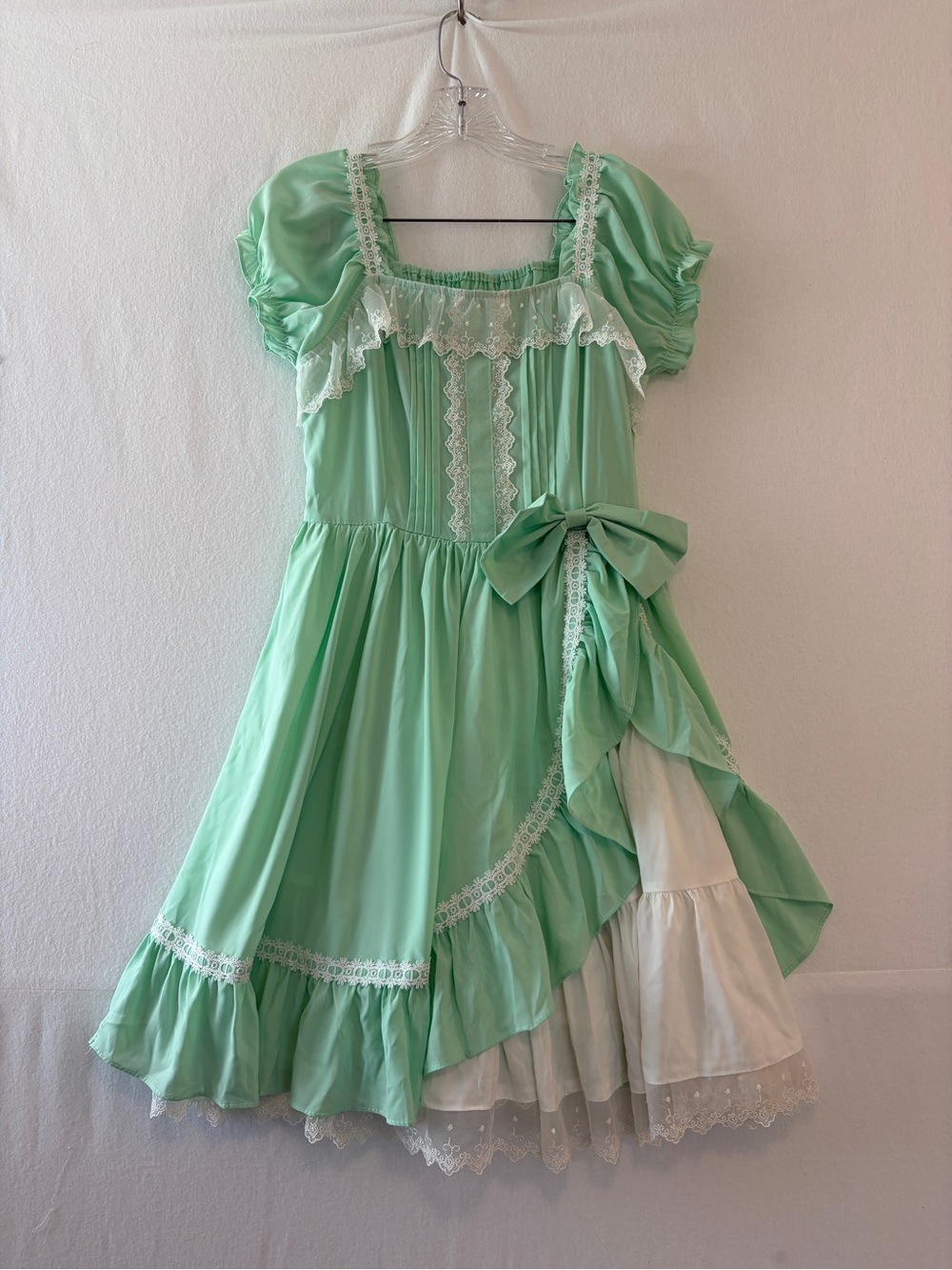 Bodyline Mint Sweet Lolita AsymmetricalLace Dress Small